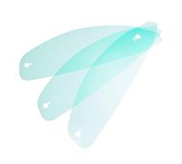 BZ Lot de 3 films détachables transparents pour visière détachable CWR-F Shield