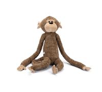 BZ Peluche Monkey Vik XL Chien Marron 80 x 30 x 20 cm