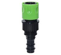 bzcemind 1pcs Greenhouse Barb Connecteur Rapide pour 16mm 20mm 25mm 25mm PE Tuyau PE Tuyau 3/4" Garden Adaptateur de Tuyau d'eau Robinet d'arrosage,KSL01-KIT254-20mm