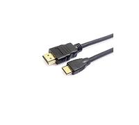 bzcemind HTC-100 mini-compatible HDMI au câble compatible HDMI approprié pour Canon EOS 60D 5D3 5D2 5D 6D 7D 70D 80D 5DSR 5DS 750D 760D 5D4 Caméra,1m