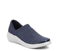 BZees Womens Charlie Loafer Navy 6.5 M