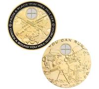 BZFAOEV Pièce commémorative Militaire de l'armée américaine représentant Un tireur d'élite des Forces spéciales. Cadeau de Collection idéal pour la décoration intérieure Pendant Les fêtes.