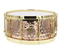 BZH-6514DHBR - Caisse Claire 14" x 6.5" - Fût Bronze Martelé - Cercle Moulé