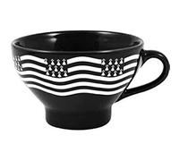 bzh Bolée à cidre Noire Drapeau Vague