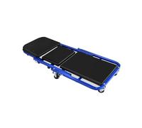 BZJPRFC Creeper Z Pliable, Creeper De Garage Roulant Robuste, Creeper À Profil Bas avec 6 Roues, Capacité De 150 Kg for La Réparation Automobile en Atelier(Blue,91.44x42cm)