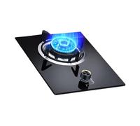 BZJPRFC Cuisinière À Gaz avec 1 Brûleur, Cuisinière À Gaz De Camping 5,2 KW, Cuisinière À Conversion Gaz/gaz LP, avec Protection Contre Les Flammes, for Domestique(LPG)