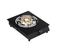 BZJPRFC Cuisinière À Gaz, Cuisinière À Gaz 4,2 KW, Cuisinière De Conversion Gaz/gaz LP, Support De Casserole en Fonte De Verre Trempé, avec Protection Anti-Extinction, for Cuisine À Domicile(LPG)