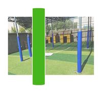 BZJPRFC Rembourrage De Panier De Basket-Ball Robuste, Enveloppes De Poteaux Ronds Extérieurs, Coussin De Protection Toutes Saisons, Facile À Installer Et À Enlever(Green,Diameter 4.5inch)