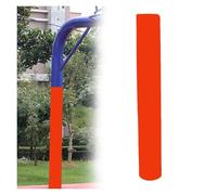 BZJPRFC Rembourrage De Poteau De Basket-Ball, Couverture De Colonne Ronde Portable, Rembourrage De Poteau De sous-Sol Enveloppant, for Garage, Aire De Jeux, Gymnase(Red,Diameter 4.5inch)