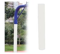 BZJPRFC Rembourrage De Poteau De Basket-Ball, Couverture De Colonne Ronde Portable, Rembourrage De Poteau De sous-Sol Enveloppant, for Garage, Aire De Jeux, Gymnase(White,Diameter 8.7inch)