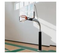 BZJPRFC Rembourrage De Poteau De Basket-Ball for 5,9 Pieds De Haut, Poteau De sous-Sol Enveloppant La Couverture De Colonne, Coussinets De Poteau De Sécurité Ronds Extérieurs(Black,Diameter 5.5inch)