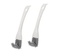 BZKSER Brosse Barbecue - 2pcs Brosse de Nettoyage de cuisinière multifonctionnelle,Brosse de Nettoyage d'écart de cuisinière de Cuisine,évier Coin Mort,Grille de Barbecue,Petite Brosse de Nettoyage