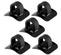 BZKSER VTT Vélo Câble C-Clips - 5 pcs Cyclisme Boucles Logement Gaine C-Clip Guide Tuyau Pinces Rotatif Crochets Crochet Ligne Tube C-Boucle Durable Collant adapté aux Vélos de Montagne Vélos Pliants