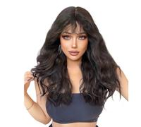 BZSQD 68CM noir marron perruques pour femmes bouclés filles cheveux accessoires sur fête quotidienne voyage fêtes carnaval