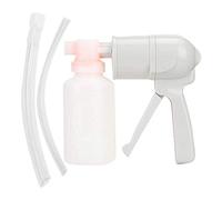 BZZBZZ Pompe d'aspiration Manuelle, kit Portable de thérapie Domestique de mucosités pour mucosités pour Les Personnes âgées et Les Enfants - Facile à Nettoyer (Blanc)