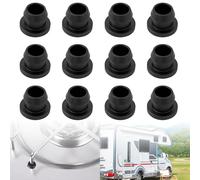 Bzzerumy Lot de 12 embouts en caoutchouc - Accessoires de camping-car - Pour Dometic, Smev et Thetford - Accessoires de camping-car pour Fiat Ducato et Pössl