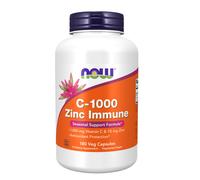 C-1000 Zinc Immunitaire 180 Comprimé Veg Par Now Foods