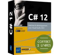 C# 12 - Coffret de 2 livres : Maîtrisez le développement avec Visual Studio 2022 - Christophe Mommer - Eni Editions - Coffret - Manuel