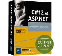 C# 12 et ASP.NET - Coffret 2 livres : Développement d'applications - Brice-Arnaud Guérin - Eni Editions - Coffret - Manuel