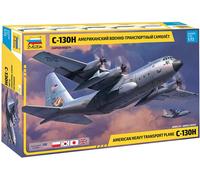C-130 H Hercules American Heavy Transport Avion 1:72 Plastique Model Kit Zvezda