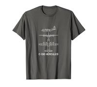 C-130 Hercules Avion de Transport Militaire T-Shirt