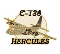 C-130 Hercules Broche d'avion 3,8 cm