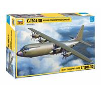 C-130j-30 Heavy Transport Avion 1:72 Plastique Model Kit Zvezda