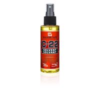 C-22 Solvent Dissolvant adhésif à action rapide pour le cuir chevelu et les systèmes capillaires - Doux pour la peau, se rince à l'eau et au savon (118,3 ml)