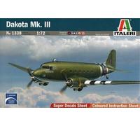 Italeri Dakota Mk.III Modèle réduit d’aéronef à aile fixe Kit de montage 1:72