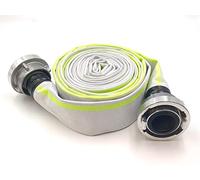 C-52 | 2" | Tuyau industriel de 10 mètres | Tuyau de pompiers | Tuyau de construction | Tuyau plat | Tuyau avec raccord Storz