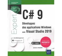 C# 9 - Développez des applications Windows avec Visual Studio 2019