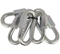 C.A.M.P. - Set 5 Oval Quick Link Steel 10 mm - Mousquetons