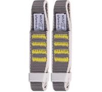 C.A.M.P. - Sling Stop Wide KS 12 cm, Gris - Jaune (Lot de 2)