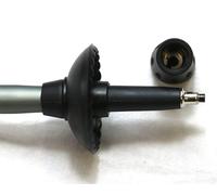 C.A.O. - 2 Embouts diamètre intérieur 10,4 mm+ rondelle rondelles pour piquets Ø 6 à 9,5 mm Compatible pour Ref. 853/854/856/859, sans