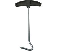 C.A.O. - Arrache piquets en Métal + PP - Longueur 17 cm - Largeur 9 cm (poignée) - Diamètre ø 5 mm (Tige)