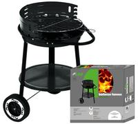 C.A.O. - Barbecues ronds "FAMEUX" en Acier - Hauteur 56,5 cm - Diamètre ø 35 cm, Noir