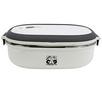 C.A.O. - Boite alimentaire isotherme 0,9 litres 0,90 litres en Intérieur Inox/extérieur Polypropylène - Couleur Blanche - Longueur 20 cm - Largeur 14,6 cm - Hauteur 7,5 cm