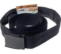 C.A.O. - Ceinture Porte Monnaie en Polyester/Coton - Couleur Noir - Longueur 130 cm