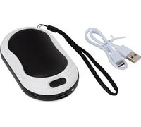 C.A.O. - Chauffe Main Rechargeable en ABS - Longueur 11,2 cm - Largeur 6,3 cm - Hauteur 3,3 cm