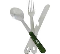 C.A.O. - Couverts 3 pièces Camp en INOX/Poignée Aluminium