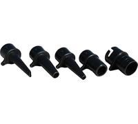 C.A.O. - Embouts gonfleur + 1 Adaptateur en Plastique - Couleur Noir