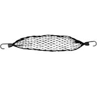 C.A.O. - Filet Porte Bagage en Polypropylène - Couleur Noir - Longueur 60 cm au Repos, Extensible à 90 cm - Diamètre ø 5 mm