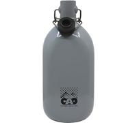 C.A.O. - Gourde carrée 1 litre en Aluminium - Couleur Grise - Longueur 9,4 cm - Largeur 7,4 cm - Hauteur 24 cm