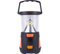 C.A.O. - Lanterne Supra Rechargeable en ABS - Couleur Noir/Orange - Hauteur 22 cm - Diamètre ø 12 cm