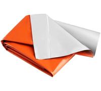 C.A.O. - Lot de 10 Couvertures de Survie réutilisable en Polyester - Longueur 2,10 m - Largeur 1,30 m