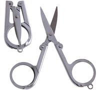 C.A.O. - Mini ciseaux pliant en Inox - Longueur 8 cm (déplié) - 4,5 cm (plié) - Largeur 4,8 cm (déplié) - 2,4 cm (plié)