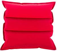 C.A.O. - Oreiller Gonflable en Polyester/TPU => Peau de pêche - Couleur Rouge - Longueur 38 cm - Largeur 36 cm - Hauteur 10,5 cm