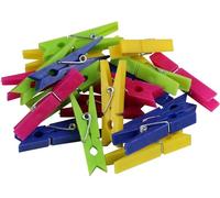 Pack de 20 mini pinces à linge