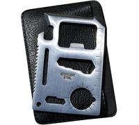 C.A.O. - Plaquette de Survie en Acier Inoxydable - Longueur 6,86 cm - Largeur 4,45 cm