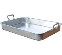 C.A.O. - Plat Rectangle en Aluminium - Longueur 53 cm - Largeur 37 cm - Hauteur 7 cm